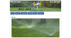 Desktop Screenshot of billyjacksprinkler.com